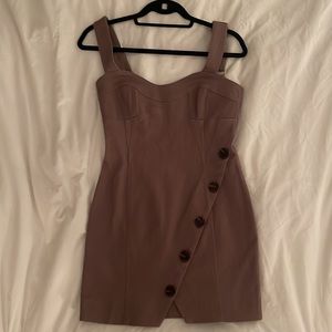 Significant Other Brown Dress